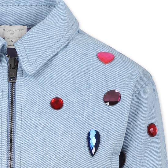 25SS [키즈] 스텔라 맥카트니 데님 자켓 TW2A67 Z0746 600 DENIM - STELLA MCCARTNEY