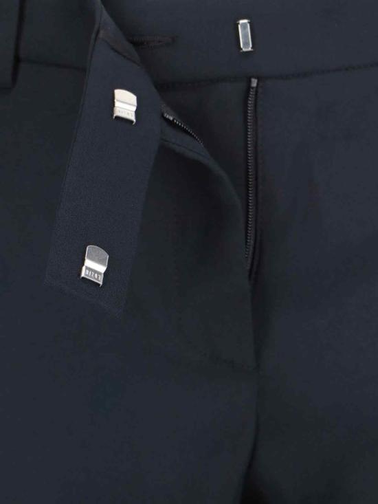 25SS 알렉산더 맥퀸 스트레이트 팬츠 585076 QEAAA 1000 Black - ALEXANDER MCQUEEN