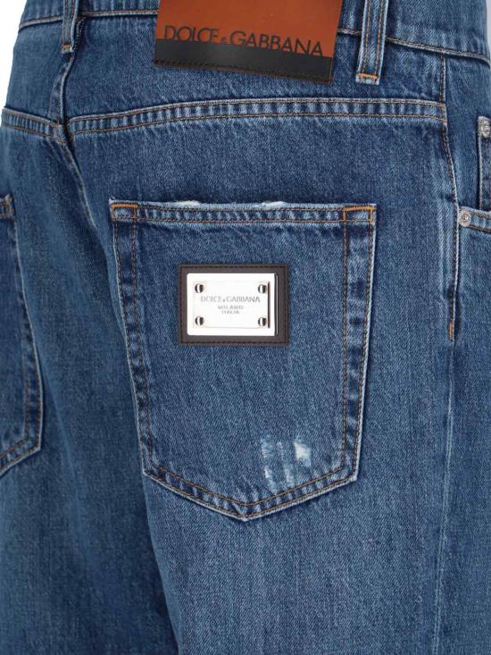 25SS 돌체앤가바나 데님 팬츠 GP02XD G8ME8 S9001 Blue - DOLCE & GABBANA