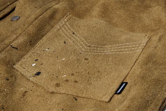 24FW 네이버후드 자켓 드립 스웨이드 재킷 242SZNH-JKM03 베이지 - NEIGHBORHOOD