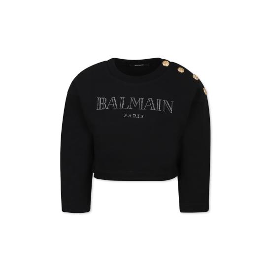 25SS [키즈] 발망 풀오버 BW4B00 Z0081 930 BLACK