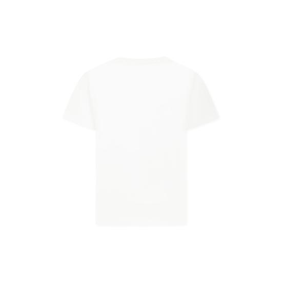 25SS [키즈] 발망 티셔츠 BW8P71 Z1751 100OR WHITE - BALMAIN