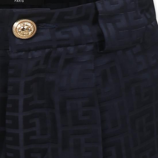 25SS [키즈] 발망 쇼츠/버뮤다 BW6R79 S0192 60K BLUE - BALMAIN