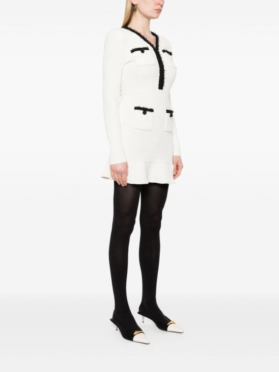 25SS 셀프 포트레이트 숏 원피스 RS25087SW WHITE - SELF PORTRAIT