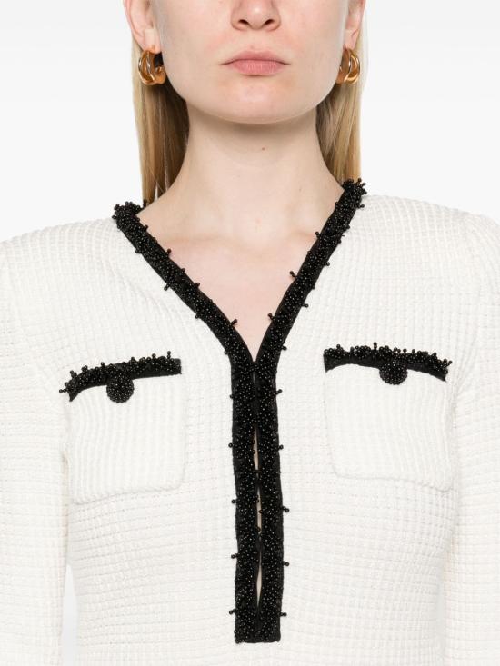 25SS 셀프 포트레이트 숏 원피스 RS25087SW WHITE - SELF PORTRAIT