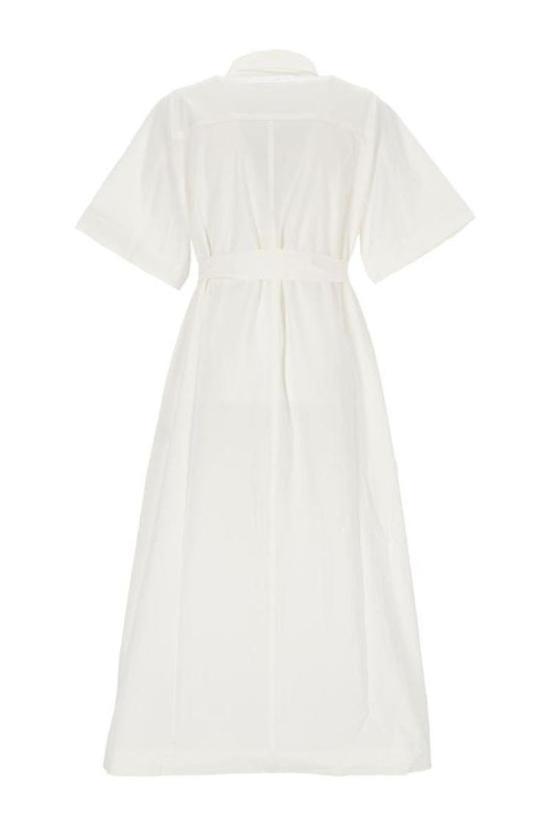  메종키츠네 원피스 MW01603WC0033 P100 WHITE - MAISON KITSUNE