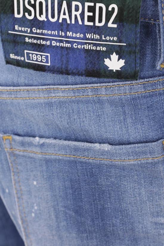 25SS 디스퀘어드2 데님 숏팬츠 S74MU0881S30872470 Navy - DSQUARED2