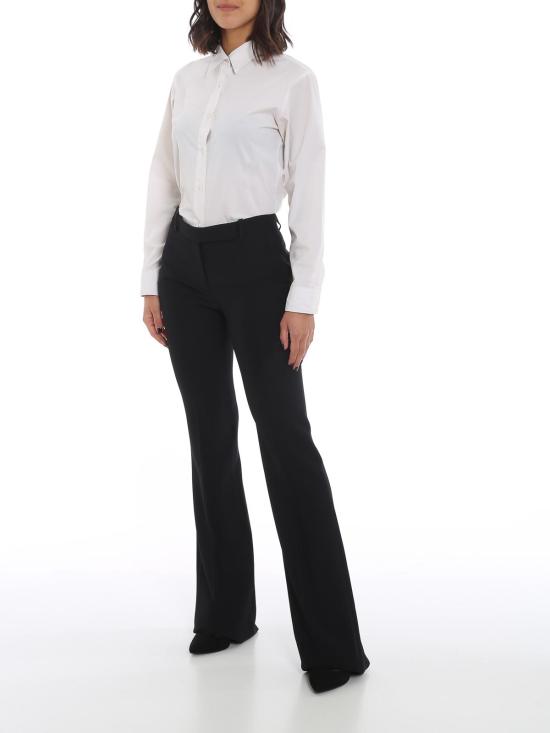  알렉산더 맥퀸 팬츠 585076QEAAA1000 Black - ALEXANDER MCQUEEN