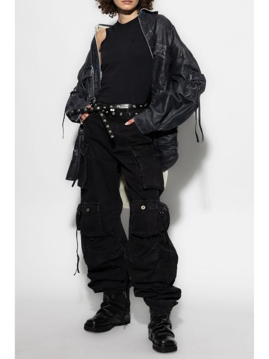 25SS 디 아티코 봄버 자켓 250WCB00048 184 NAVY BLUE - THE ATTICO