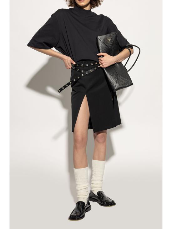 25SS 디 아티코 로퍼 250WSH00856 100 BLACK - THE ATTICO