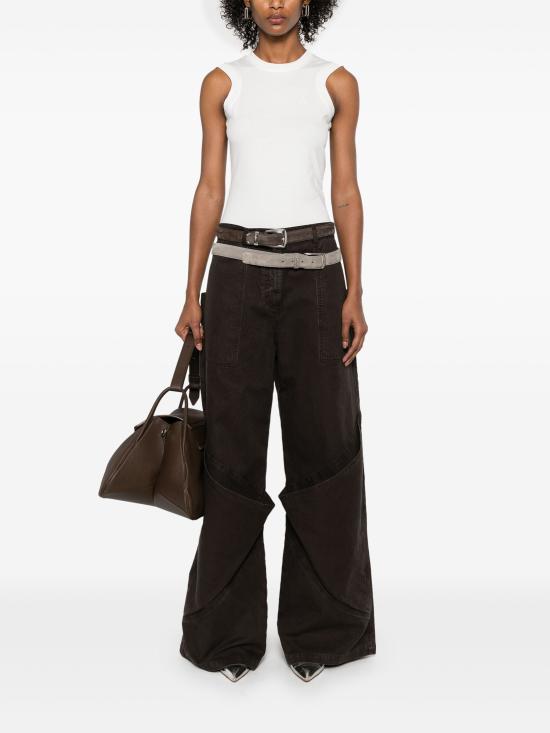 25SS 디 아티코 민소매 티셔츠 250WCN00003 001 WHITE - THE ATTICO