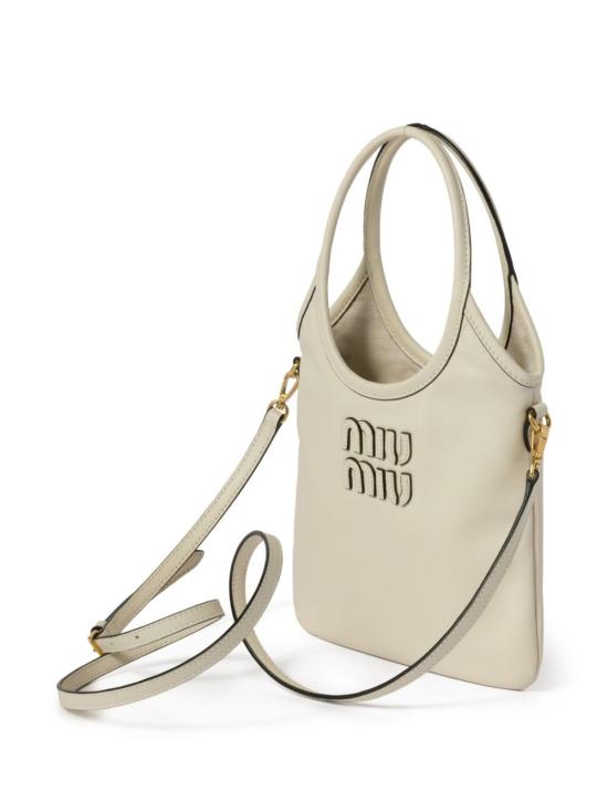 26FW 미우미우 토트백 5BA281VOLN2CRW F0K74 TALCO - MIU MIU