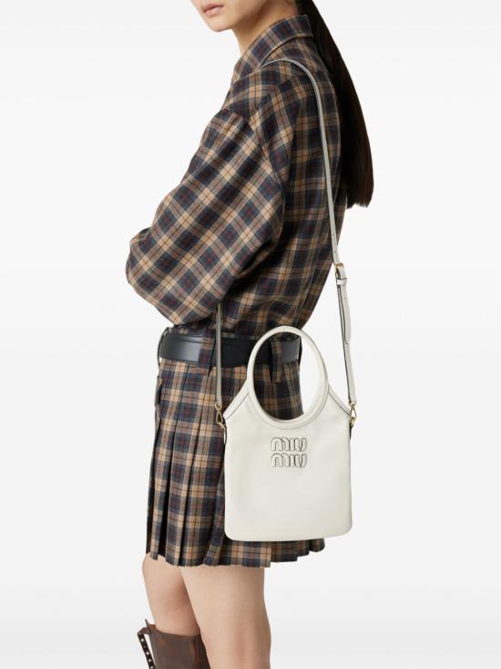 26FW 미우미우 토트백 5BA281VOLN2CRW F0K74 TALCO - MIU MIU