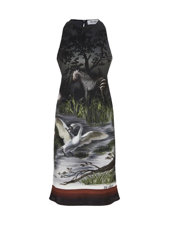 25SS 디 아티코 미디 원피스 250WCA00389 867 SMOKE