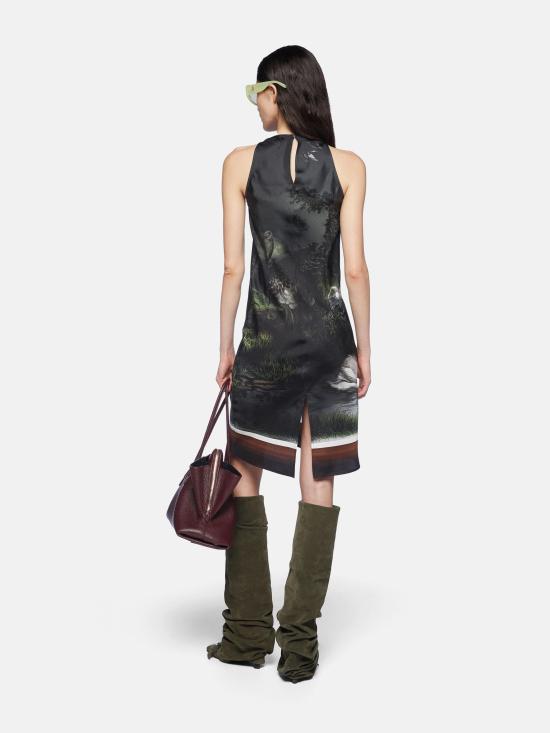 25SS 디 아티코 미디 원피스 250WCA00389 867 SMOKE - THE ATTICO