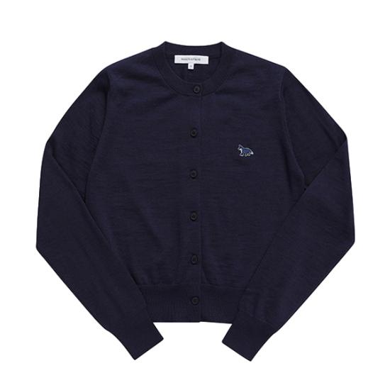 25SS 메종키츠네 가디건 MW00507KT1036P492 DEEP NAVY DOM