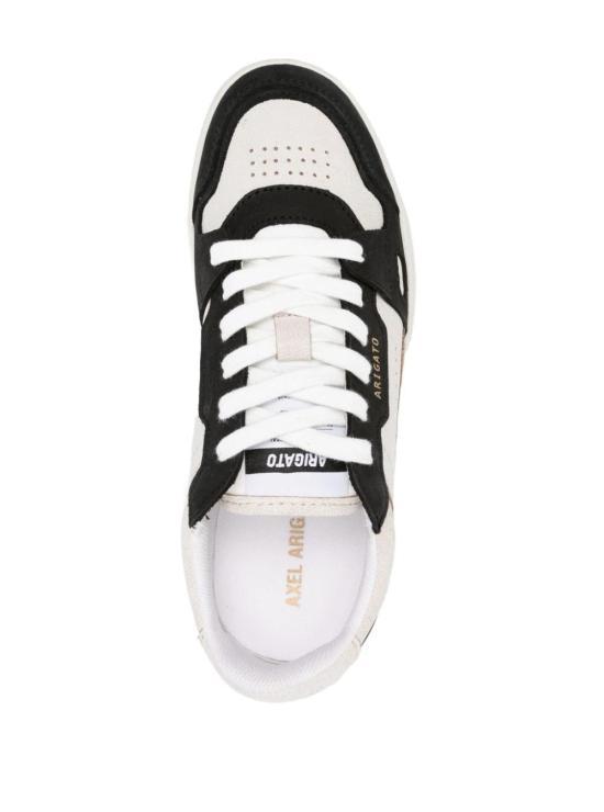26SS 악셀 아리가토 다이스 로우 스니커즈 F1698003 BEIGE BEIGE BLACK DOM - AXEL ARIGATO