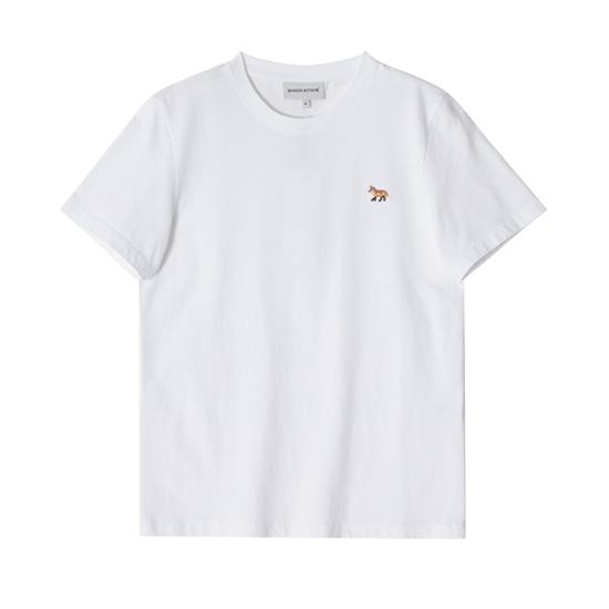 25SS 메종키츠네 반팔 티셔츠 MW00110KJ0008P100 WHITE DOM