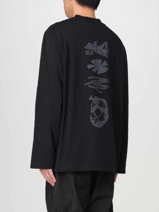  로아 긴팔 티셔츠 RBMW0252JY20BLK0001 BLACK DOM - ROA
