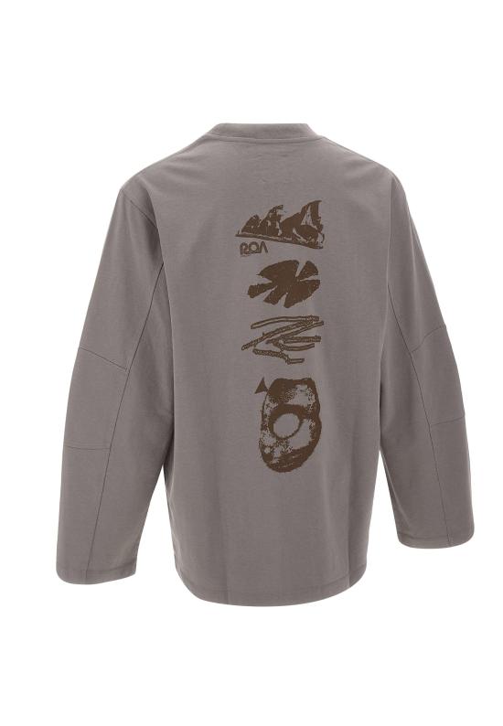  로아 긴팔 티셔츠 RBMW0252JY20GRY0026 CITY SKYLINE DOM - ROA