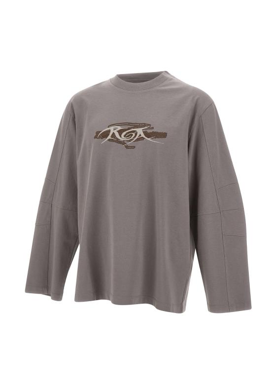  로아 긴팔 티셔츠 RBMW0252JY20GRY0026 CITY SKYLINE DOM