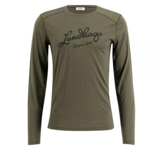 25FW 룬닥스 긴팔 티셔츠 4431123604 FOREST GREEN DOM