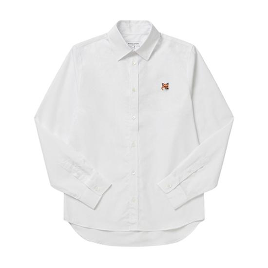  메종키츠네 긴팔 셔츠 MM00409WC5010P100 WHITE DOM