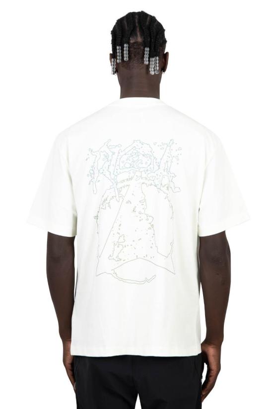  로아 반팔 티셔츠 RBMW086FA63WTH0005 WHITE DOM - ROA