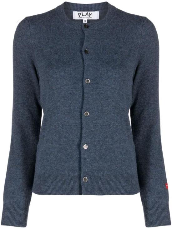  꼼데가르송 가디건 AZ N091 051 1 P1N091 1 NAVY DOM