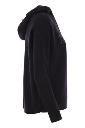  막스마라 후드 티셔츠 2936610300929366103600009 BLACK DOM - MAX MARA