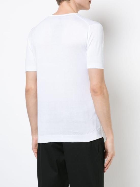 25SS 존스메들리 반팔 티셔츠 BELDENWHITE DOM - JOHN SMEDLEY