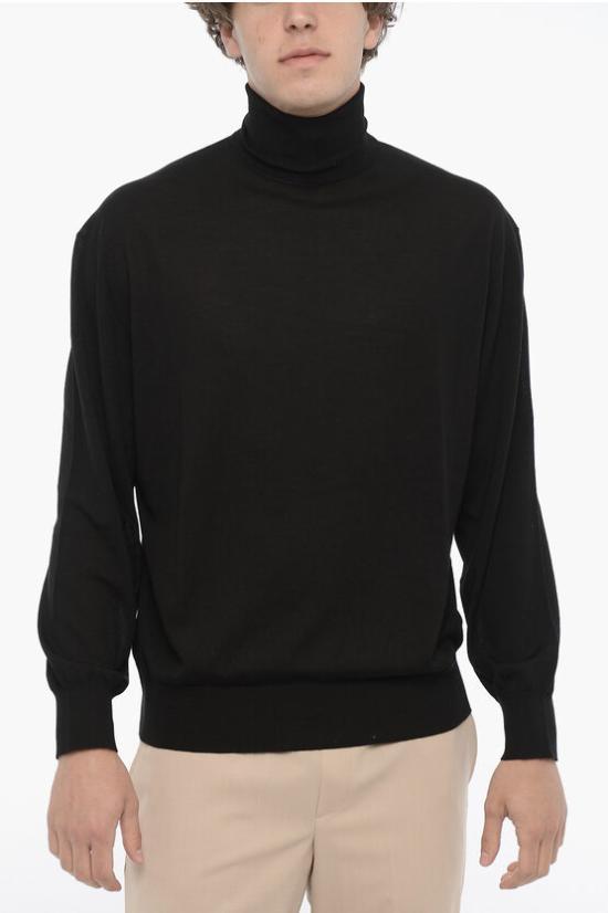  닐바렛 터틀넥 NBV7MA155AV604001 BLACK DOM