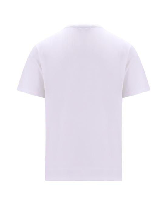  메종키츠네 반팔 티셔츠 LM00112KJ0035P100 WHITE DOM - MAISON KITSUNE
