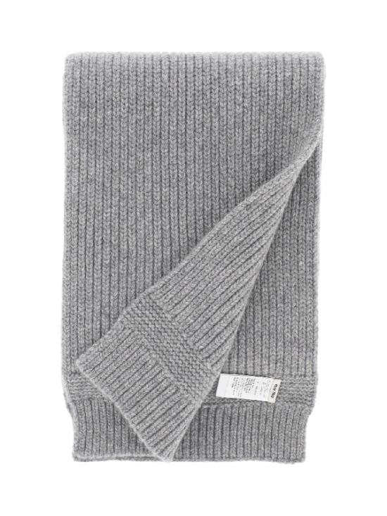 26FW 미우미우 울 캐시미어 스카프 5FS048 2F8S F0031 GREY DOM - MIU MIU