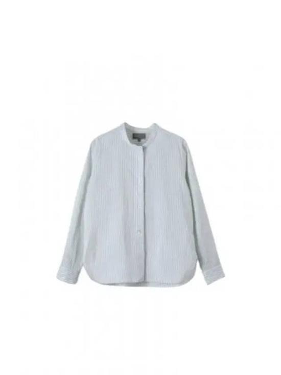  마가렛호웰 블라우스 WOSH0259S24KBNWXG WHITE PALE GREEN DOM