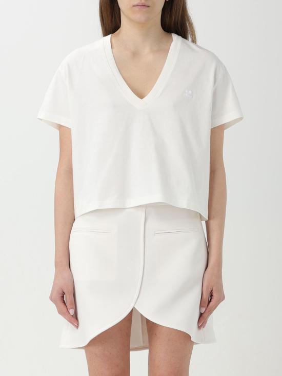  쿠레쥬 반팔 티셔츠 224JTS138JS0107 0001 WHITE DOM