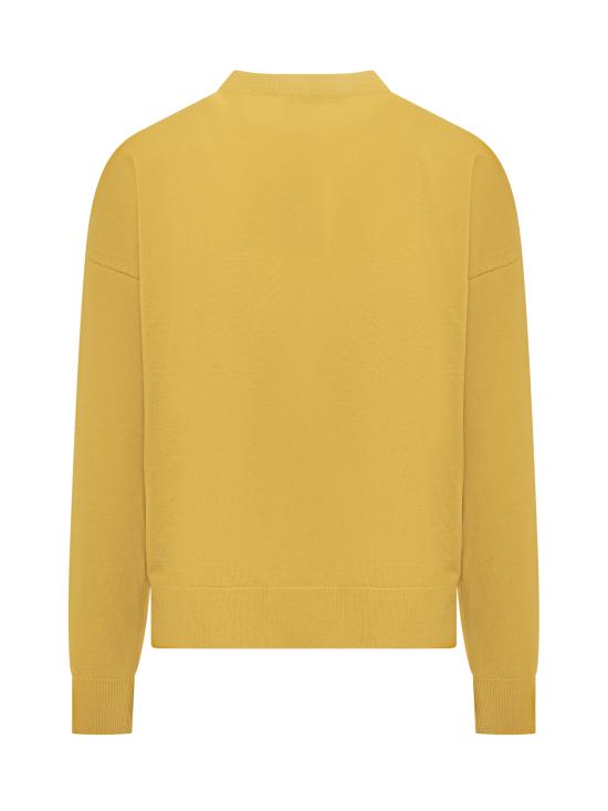  JW앤더슨 스웨터 KW0605YN0008199 YELLOW GREY MELANGE DOM - JW ANDERSON