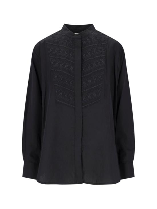  이자벨마랑 블라우스 HT0316FAB1J04E01BK Black