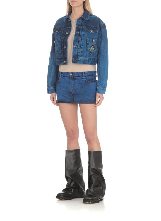  비비안웨스트우드 클래식 ORB 로고 티셔츠 3G010013J001MP405 BIRCH DOM - VIVIENNE WESTWOOD