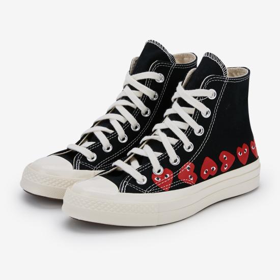  꼼데가르송 스니커즈 P1K127 1 AZ K127 001 1 BLACK DOM