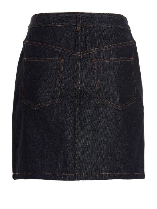 25SS 아페쎄 데님 스커트 CODBSF06094IAI INDIGO DOM - A.P.C.