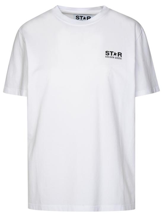 25SS 골든구스 반팔 티셔츠 GWP01220P00087910283 WHITE DOM