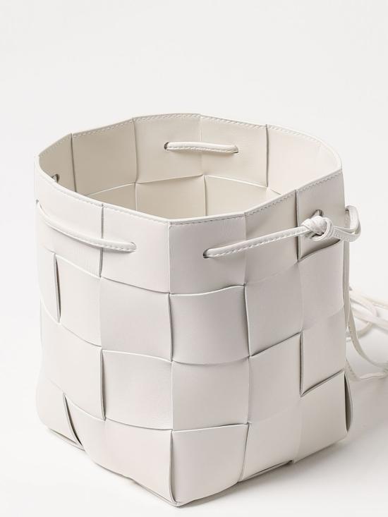  보테가베네타 크로스백 680218VCQC49009 WHITE DOM - BOTTEGA VENETA