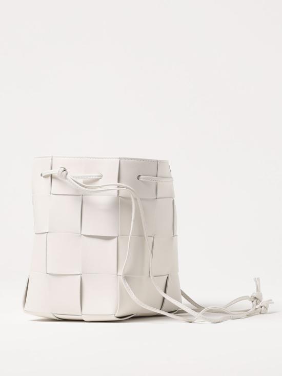  보테가베네타 크로스백 680218VCQC49009 WHITE DOM - BOTTEGA VENETA