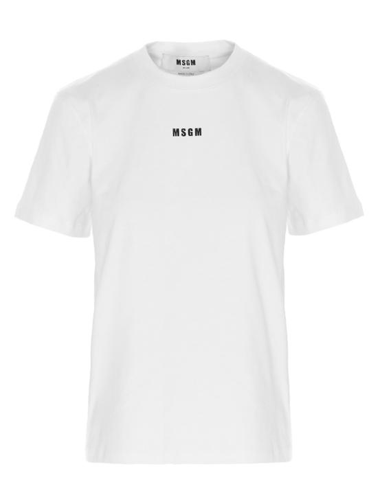 25SS 엠에스지엠 반팔 티셔츠 2000MDM50020000201 WHITE DOM