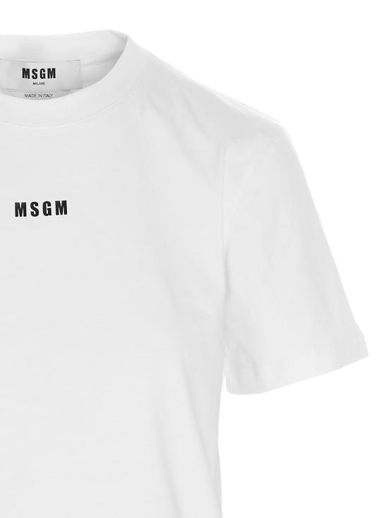 25SS 엠에스지엠 반팔 티셔츠 2000MDM50020000201 WHITE DOM - MSGM