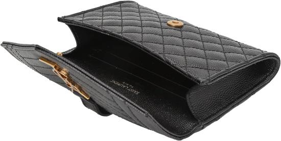  생로랑 반지갑 651026BOW911000 BLACK DOM - SAINT LAURENT