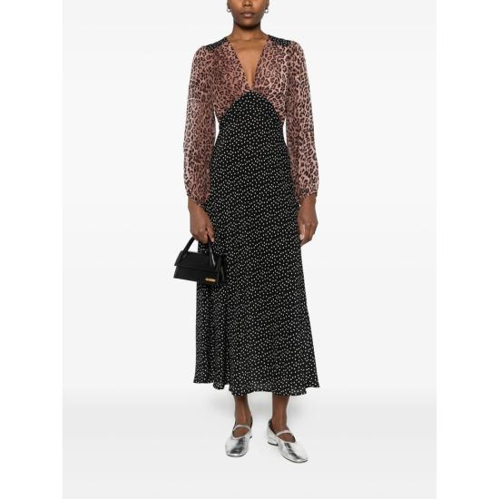 25SS 릭소 롱 원피스 KAILA LEOBR BLACK - RIXO