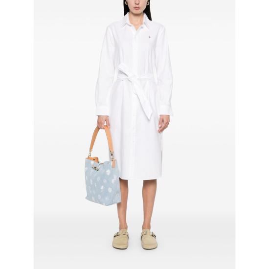 25SS 랄프 로렌 미디 원피스 211928804001 WHITE - RALPH LAUREN