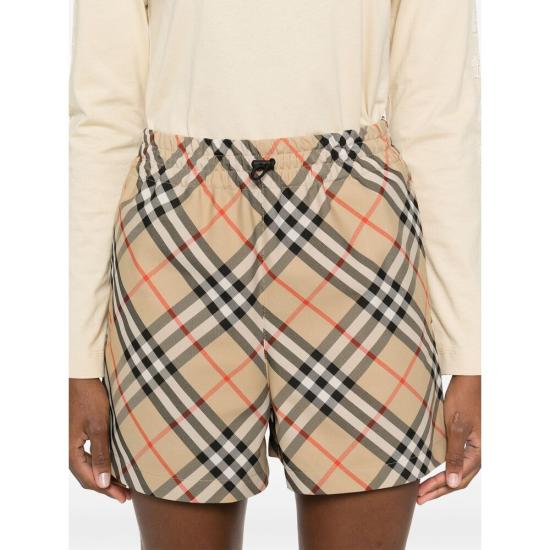 25SS 버버리 숏팬츠 8106890 ES24 WW TE B9368 NEUTRALS BLACK - BURBERRY